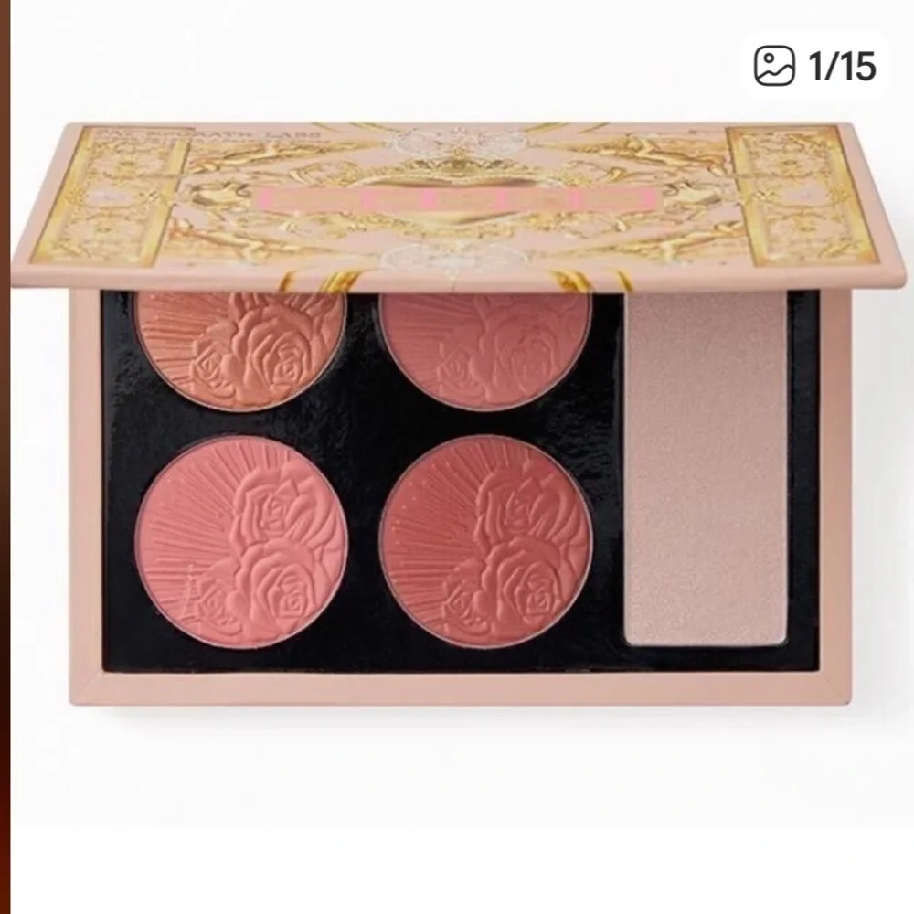 Pat McGrath blush palette Devine cheek palette nude Venus new in box makeup